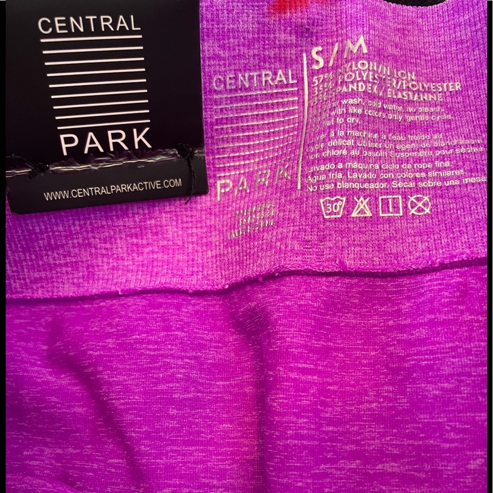 Central Park Sport Ombre Blackberry leggings. NWT - Picture 6 of 6